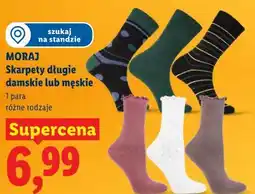 Lidl MORAJ Skarpety długie damskie lub męskie oferta