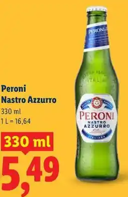Lidl Peroni Nastro Azzurro oferta