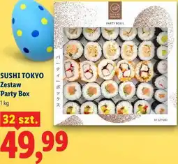 Lidl Sushi Tokyo Zestaw Party Box oferta