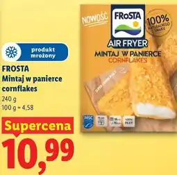 Lidl Frosta Mintaj w panierce cornflakes oferta