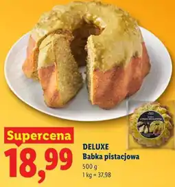 Lidl DELUXE Babka pistacjowa oferta