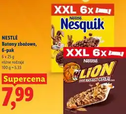Lidl NESTLÉ Batony zbożowe, 6-pak oferta
