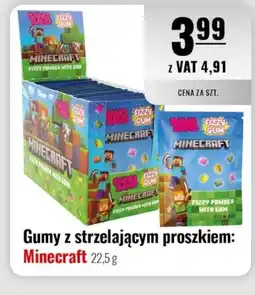 Eurocash Gumy z strzelającym proszkiem: Minecraft oferta