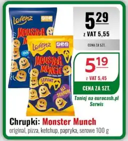 Eurocash Chrupki: Monster Munch oferta