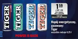 Eurocash Napój energetyczny, gazowany: tiger oferta