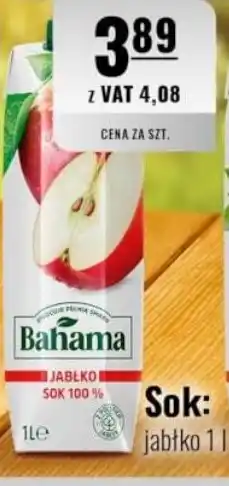Eurocash Bahama Sok: jabłko oferta