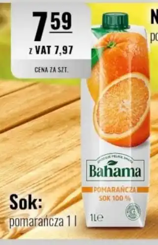 Eurocash Bahama Sok: pomarańcza oferta