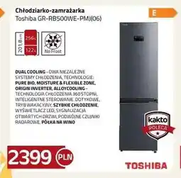 Kakto Chłodziarko zamrażarka Toshiba oferta