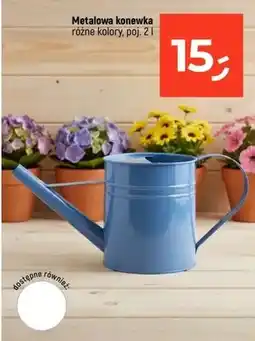 Dealz Metalowa konewka różne kolory oferta