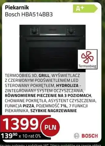Piekarnik Bosch