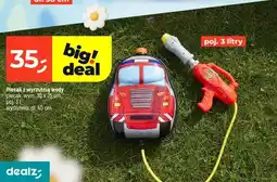 Dealz Plecak z wyrzutnią wody plecak wym. 30x25cm poj. 3l wyrzutnia: dł. 40cm oferta