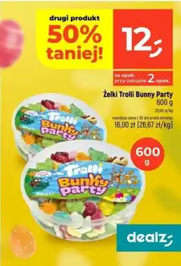 Dealz Żelki Trolli Bunny Party oferta