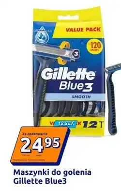 Action Maszynki do golenia Blue3 Smooth oferta
