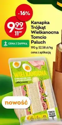 Żabka Kanapka Trójkąt Wielkanocna Tomcio Paluch oferta