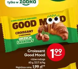 Żabka Croissant z nadzieniem orzech laskowy oferta
