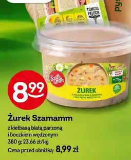 Żabka Żurek z kiełbasą białą parzoną i boczkiem wędzonym oferta