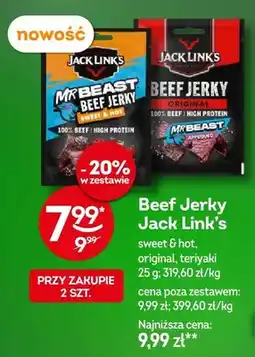 Żabka Beef jerky teriyaki oferta