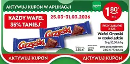 Żabka Wafel Grzeski w czekoladzie oferta