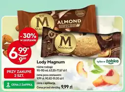 Żabka Lody Magnum różne rodzaje oferta
