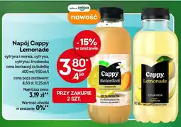 Żabka Napój Cappy Lemonade cytryna i morela, cytryna, cytryna i truskawka oferta
