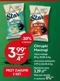 Żabka Chrupki różne rodzaje oferta
