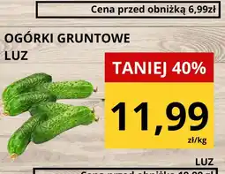 Supeco Ogórki gruntowe oferta