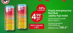 Żabka Napój energetyczny Red Bull Jabłko Fuji-Imbir oferta