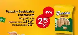 Żabka Paluchy Beskidzkie z sezamem oferta