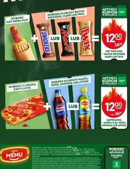 Żabka Zapiekanka + napój 0.5l: Pepsi, Mirinda lub Lipton oferta