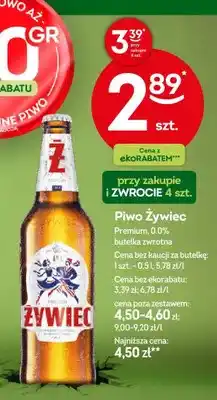 Żabka Piwo Premium 0,0% oferta
