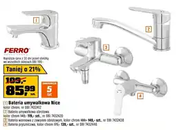 OBI Bateria umywalkowa Nice kolor chrom oferta