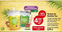 Żabka Kubek do Bubble Tea mango-marakuja, arbuz, waniliowa nata de coco oferta