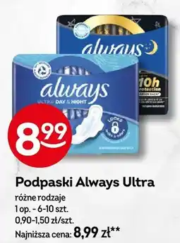Żabka Podpaski różne rodzaje oferta