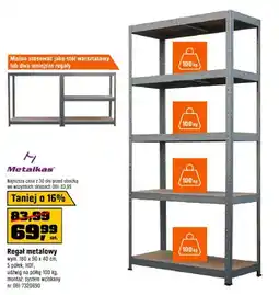 OBI Regał metalowy oferta