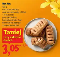 Lidl Hot dog oferta