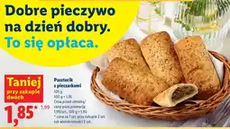 Lidl Pasztecik z pieczarkami oferta