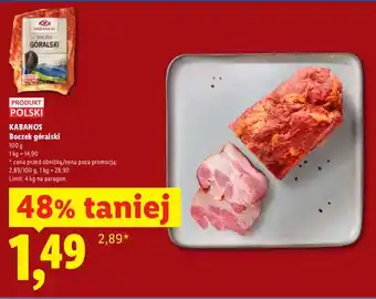Lidl Boczek góralski oferta