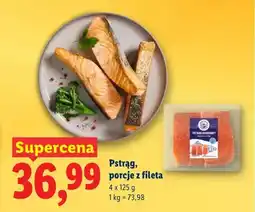 Lidl Pstrąg, porcje z fileta oferta