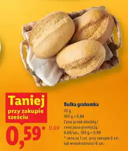 Lidl Bułka grahamka oferta