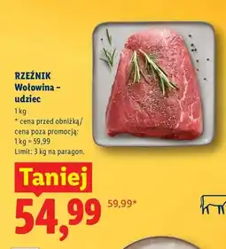 Lidl Wołowina - udziec oferta