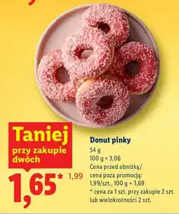 Lidl Donut pinky oferta