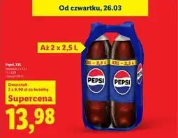 Lidl Napój gazowany Pepsi XXL oferta