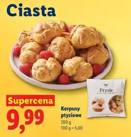 Lidl Korpusy ptysiowe oferta