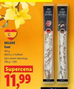 Lidl Fuet ibérico z truflami lub z serem manchego oferta