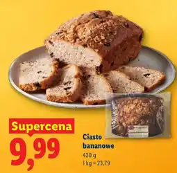 Lidl Ciasto bananowe oferta