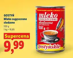 Lidl Mleko zagęszczone słodzone oferta