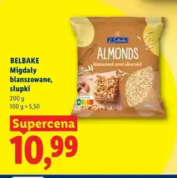 Lidl Migdały blanszowane, słupki oferta