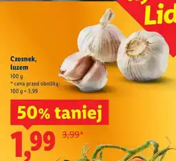 Lidl Czosnek luz oferta