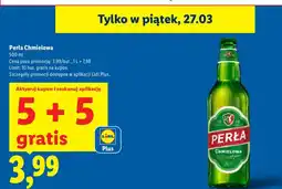 Lidl Piwo Perła Chmielowa oferta