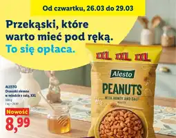 Lidl Orzeszki ziemne w miodzie z solą, XXL oferta